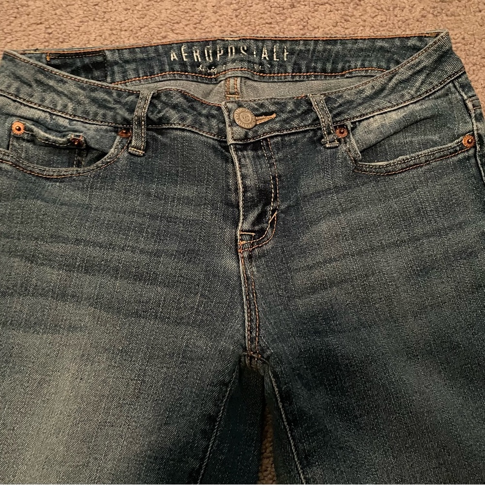 Aeropostale Denim Straight Leg Jeans